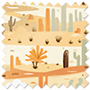 Wild West, Desert - Made to Measure Curtains